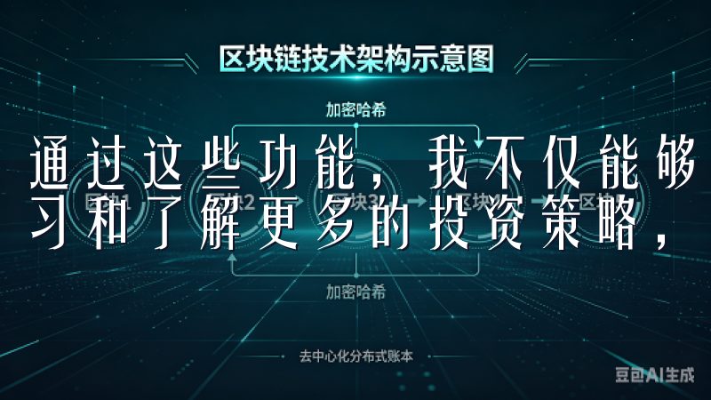 通过这些功能，我不仅能够轻松管理我的数字资产，还能不断学习和了解更多的投资策略，真正享受数字资产管理的乐趣。